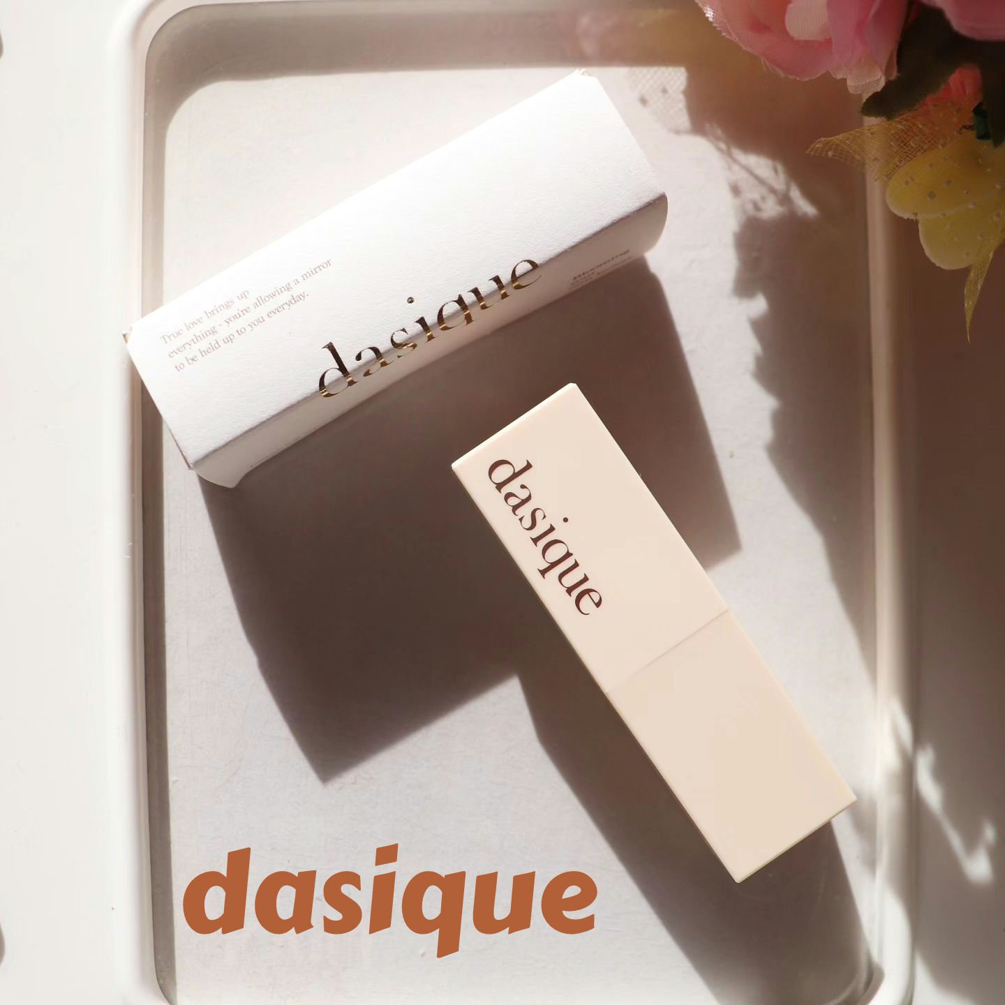 ソフトベルベット リップスティック 02 メープルラテ/dasique/口紅を使ったクチコミ（1枚目）