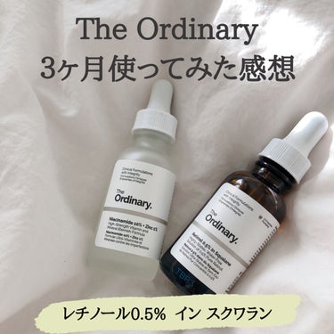 Retinol Serum 0.5% in Squalane/The Ordinary/美容液を使ったクチコミ（1枚目）