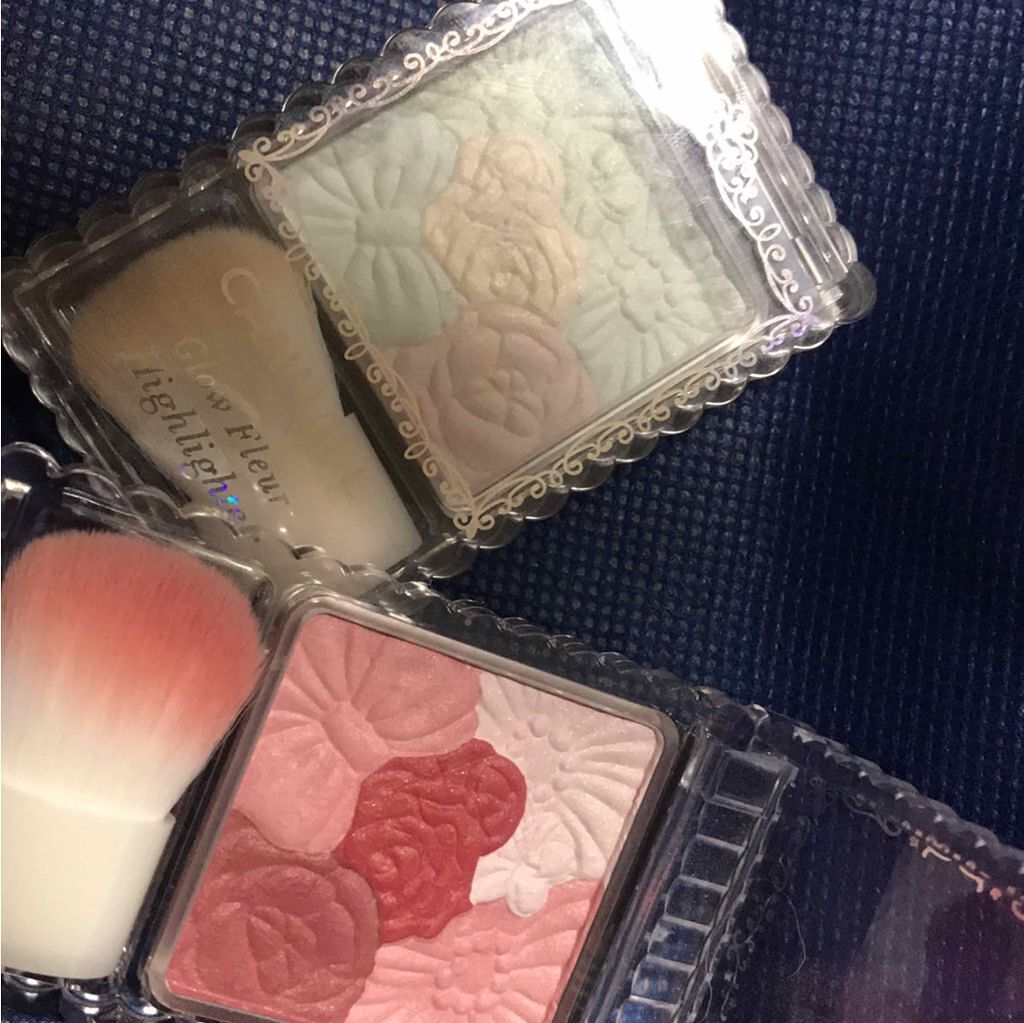 グロウフルールチークス/キャンメイク/パウダーチークを使ったクチコミ(1枚目)