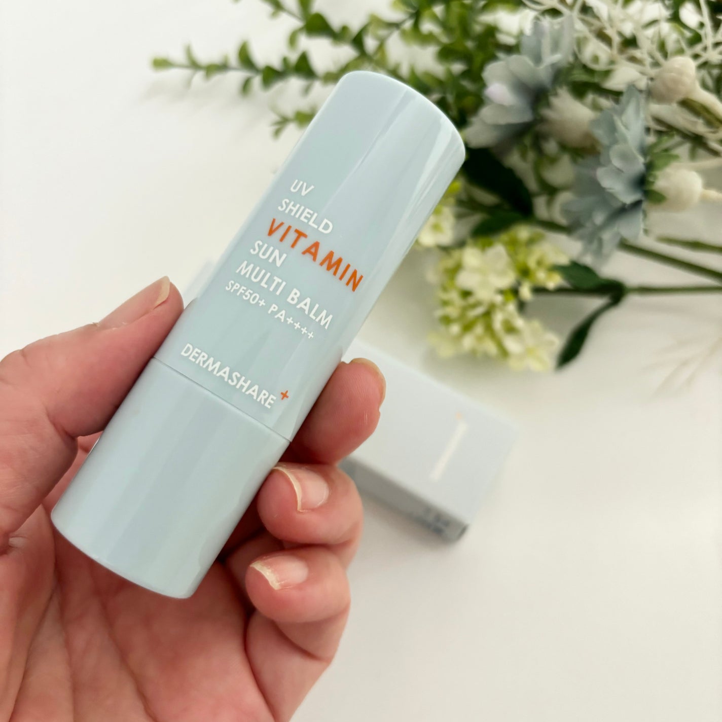 UVシールドビタミンサンマルチバーム/DERMASHARE/日焼け止めクリームを使ったクチコミ(2枚目)