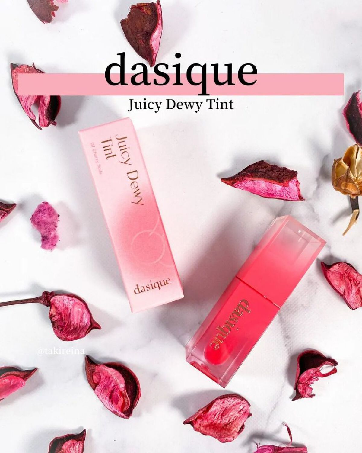 ジューシーデュイティント/dasique/リップティントを使ったクチコミ（1枚目）