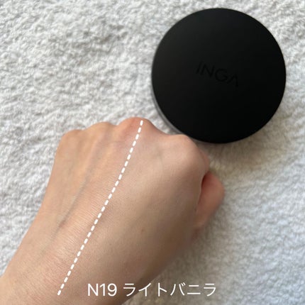 タトゥークッションファンデーション/INGA/クッションファンデーションを使ったクチコミ(4枚目)