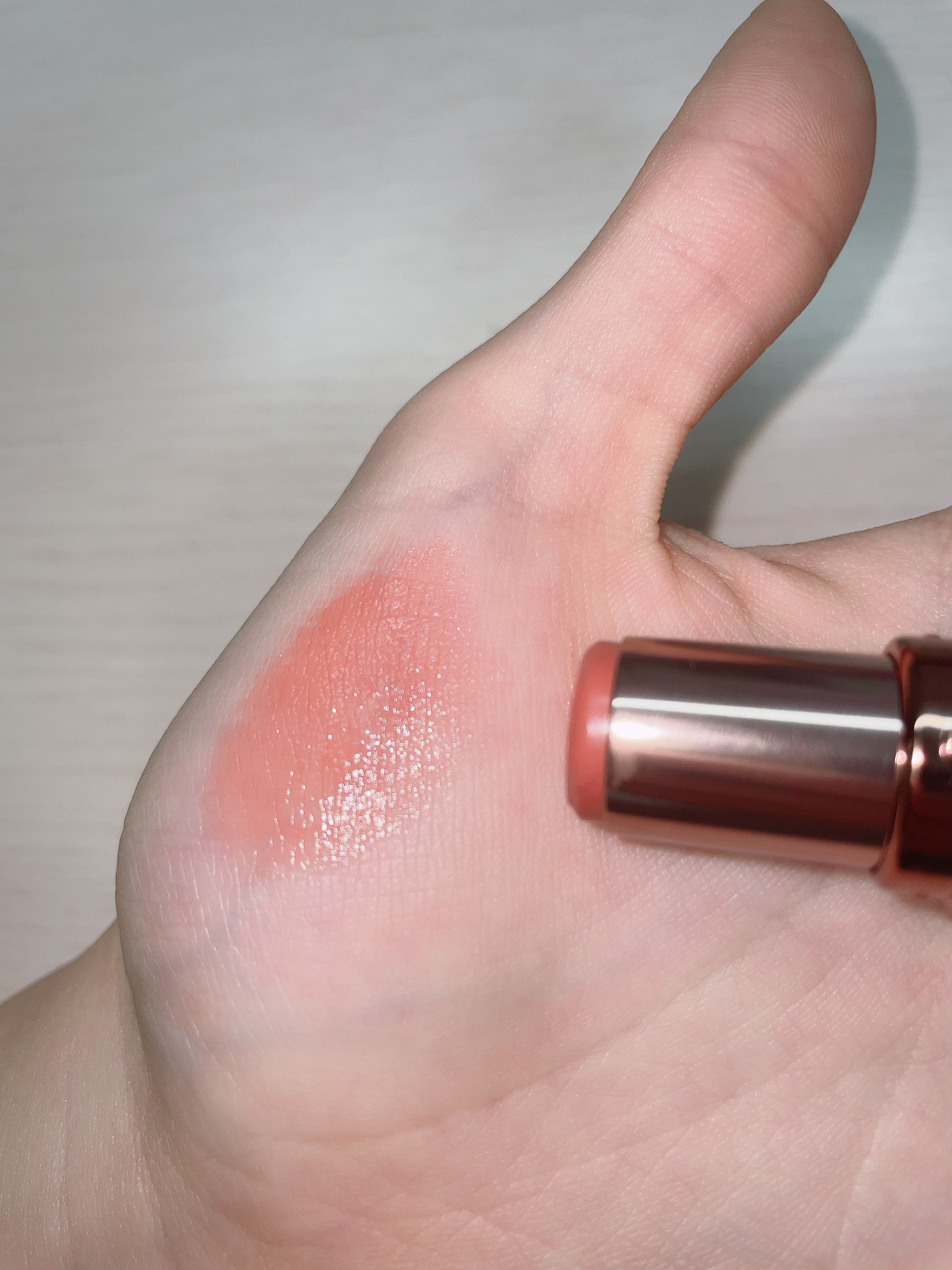 メルティールミナスルージュ（ティントタイプ）/キャンメイク/リップティントを使ったクチコミ（2枚目）