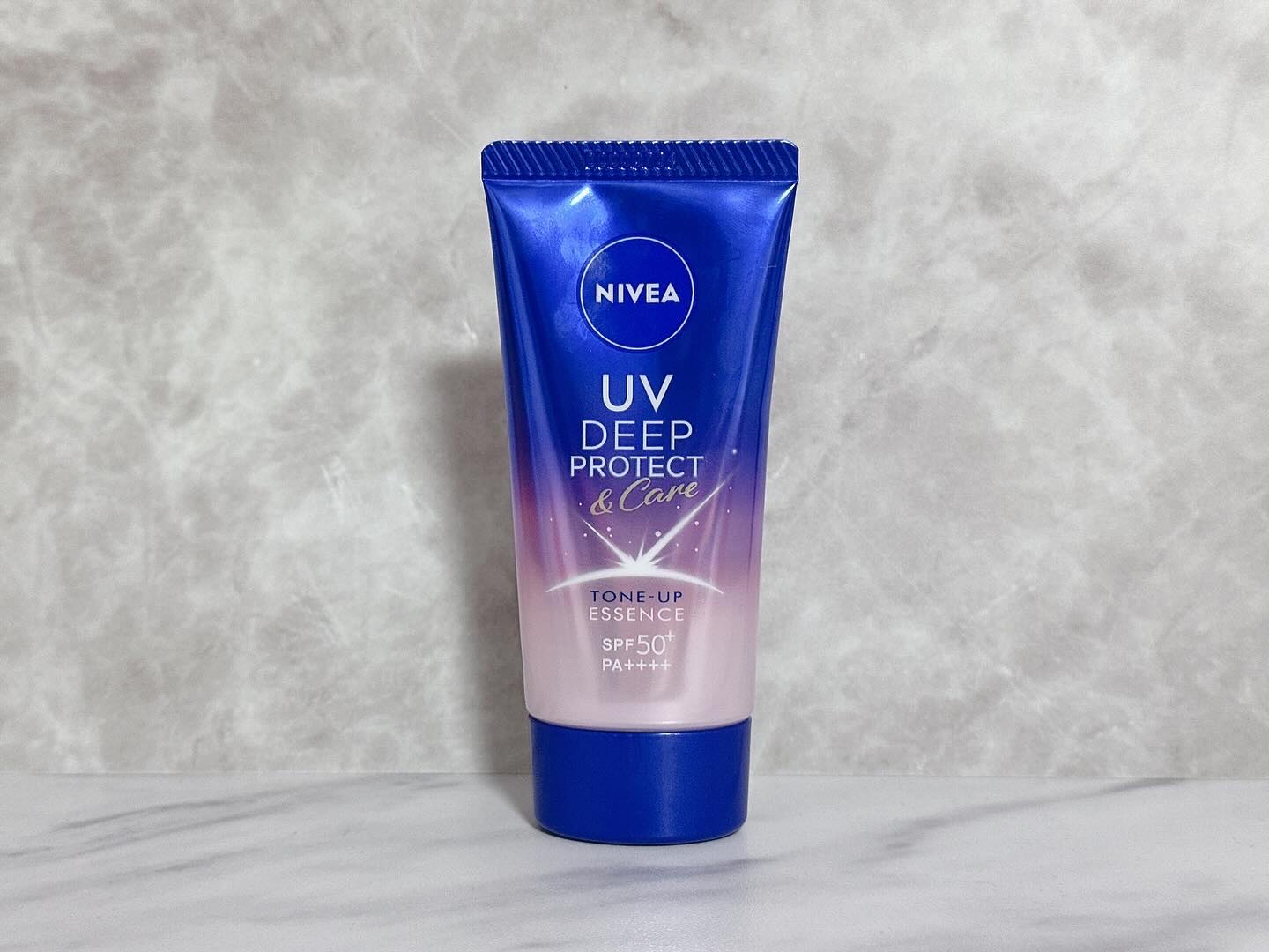 ニベアUV ディープ プロテクト＆ケア トーンアップ エッセンス/ニベア/日焼け止めローションを使ったクチコミ（2枚目）