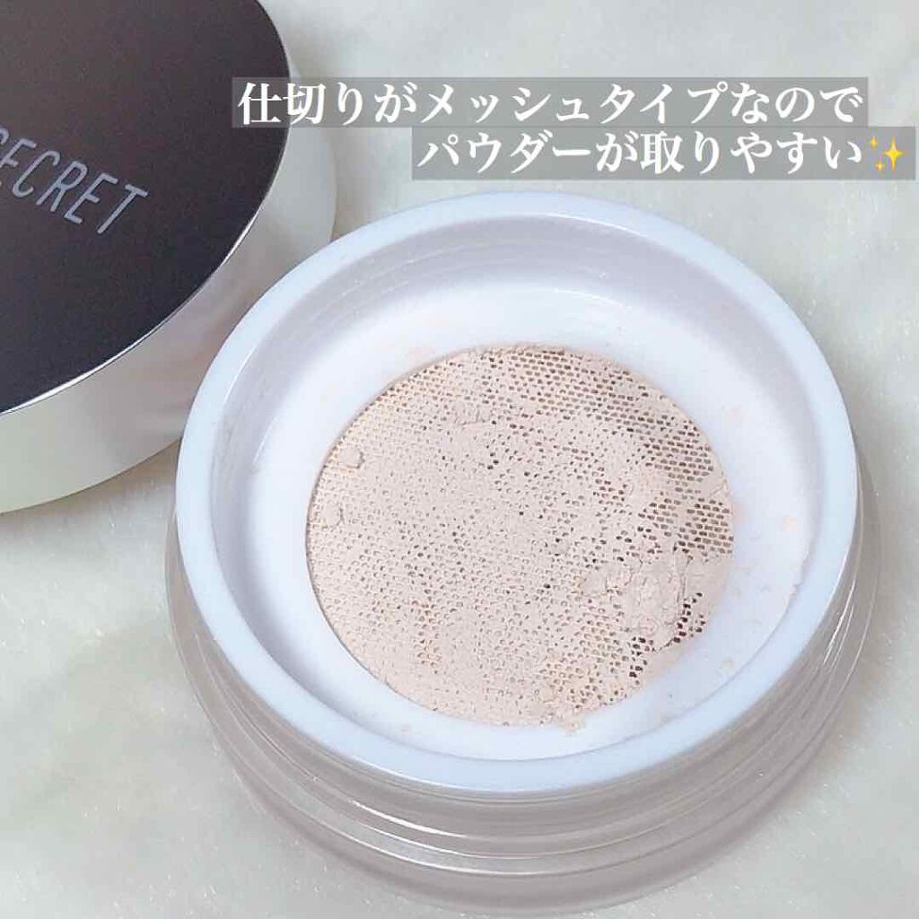 ミネラルフィニッシュパウダー/TIME SECRET/ルースパウダーを使ったクチコミ(3枚目)