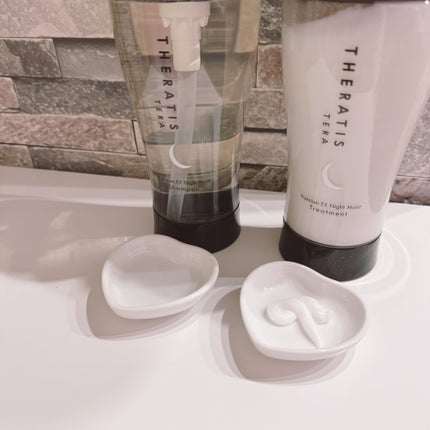 セラティス テラ プレミアム EX ナイト モイスト シャンプー/ヘアトリートメント/THERATIS/市販シャンプーを使ったクチコミ(2枚目)