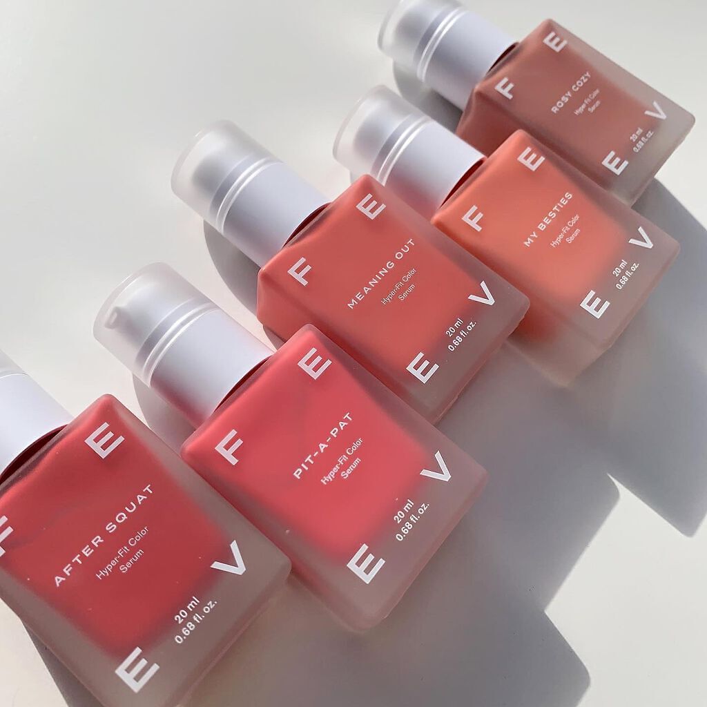 カラーセラム/FEEV/リキッドチークを使ったクチコミ（1枚目）