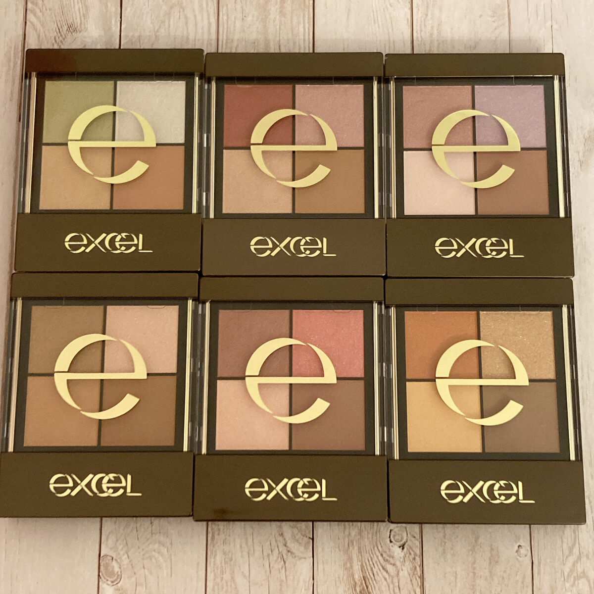 リアルクローズシャドウ/excel/アイシャドウパレットを使ったクチコミ（1枚目）