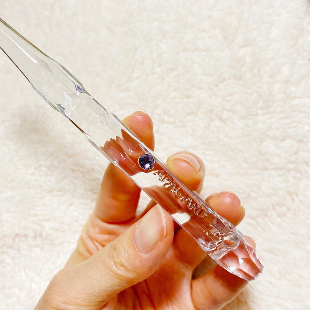 アパガードクリスタル歯ブラシ/アパガード/歯ブラシを使ったクチコミ(4枚目)