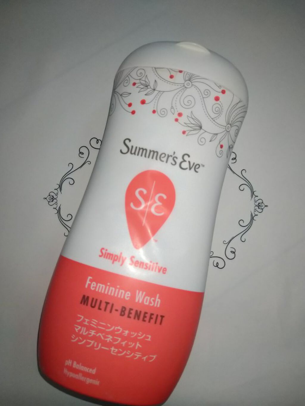 フェミニンウォッシュ マルチベネフィット シンプリーセンシティブ/Summer's Eve(サマーズイブ)/デリケートゾーンケアを使ったクチコミ（1枚目）