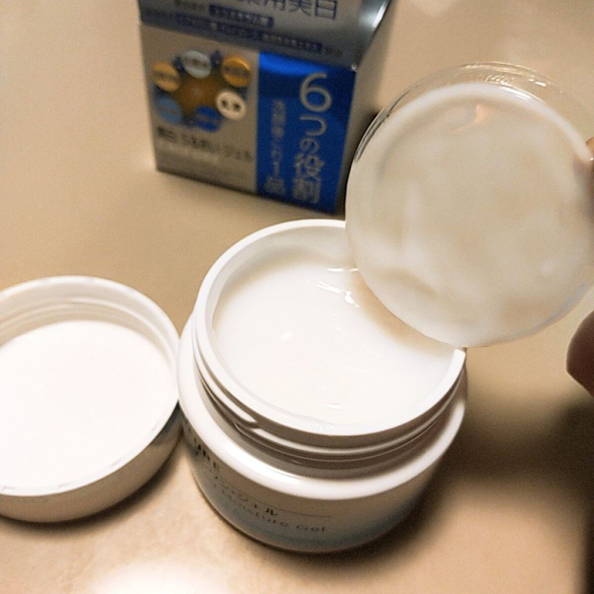 美白 うるおい ジェル/ちふれ/オールインワン化粧品を使ったクチコミ（2枚目）