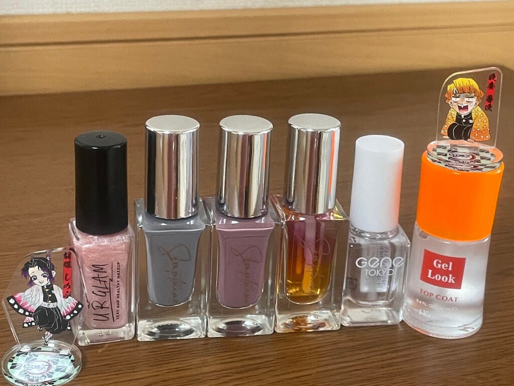 ウィンマックス ネイルケアシリーズ ジェルルックトップコート/DAISO/ネイルトップコートを使ったクチコミ(1枚目)