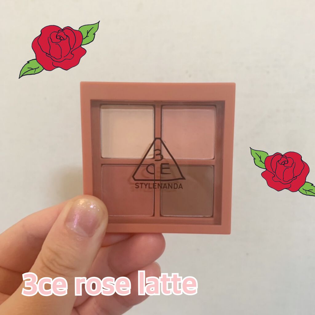 3CE ミニ マルチアイカラーパレット サイドバイサイド (3CE ミニ マルチアイカラーパレット D)/3CE/アイシャドウパレットを使ったクチコミ（1枚目）