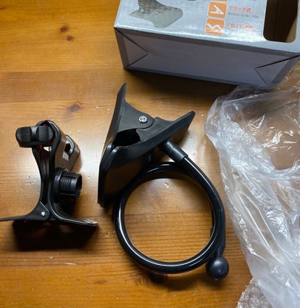 フレキシブルスマートフォンクリップ/セリア/その他を使ったクチコミ(3枚目)