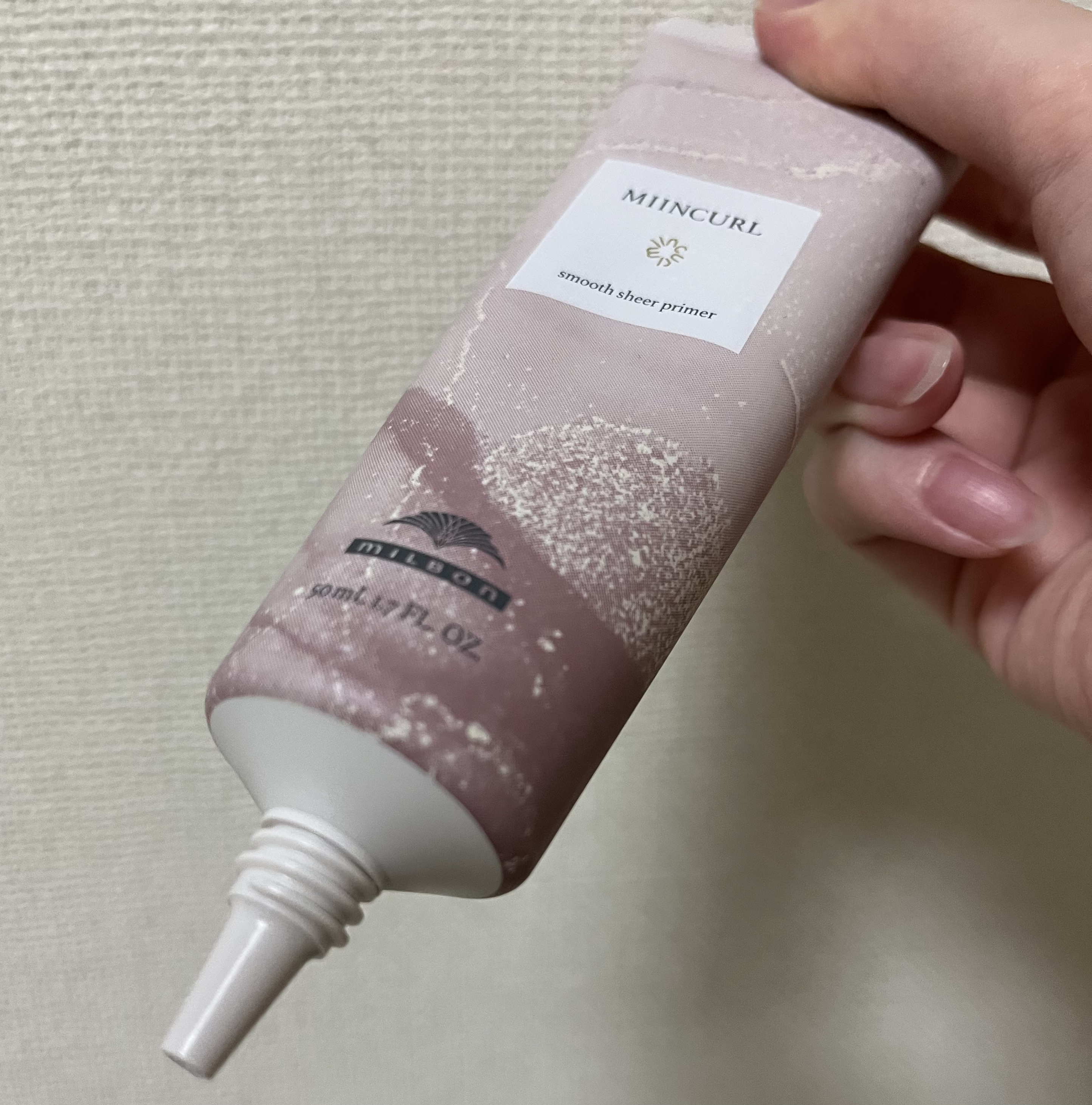 ミインカール　スムースシアー プライマー/ミルボン/ヘアオイルを使ったクチコミ（2枚目）