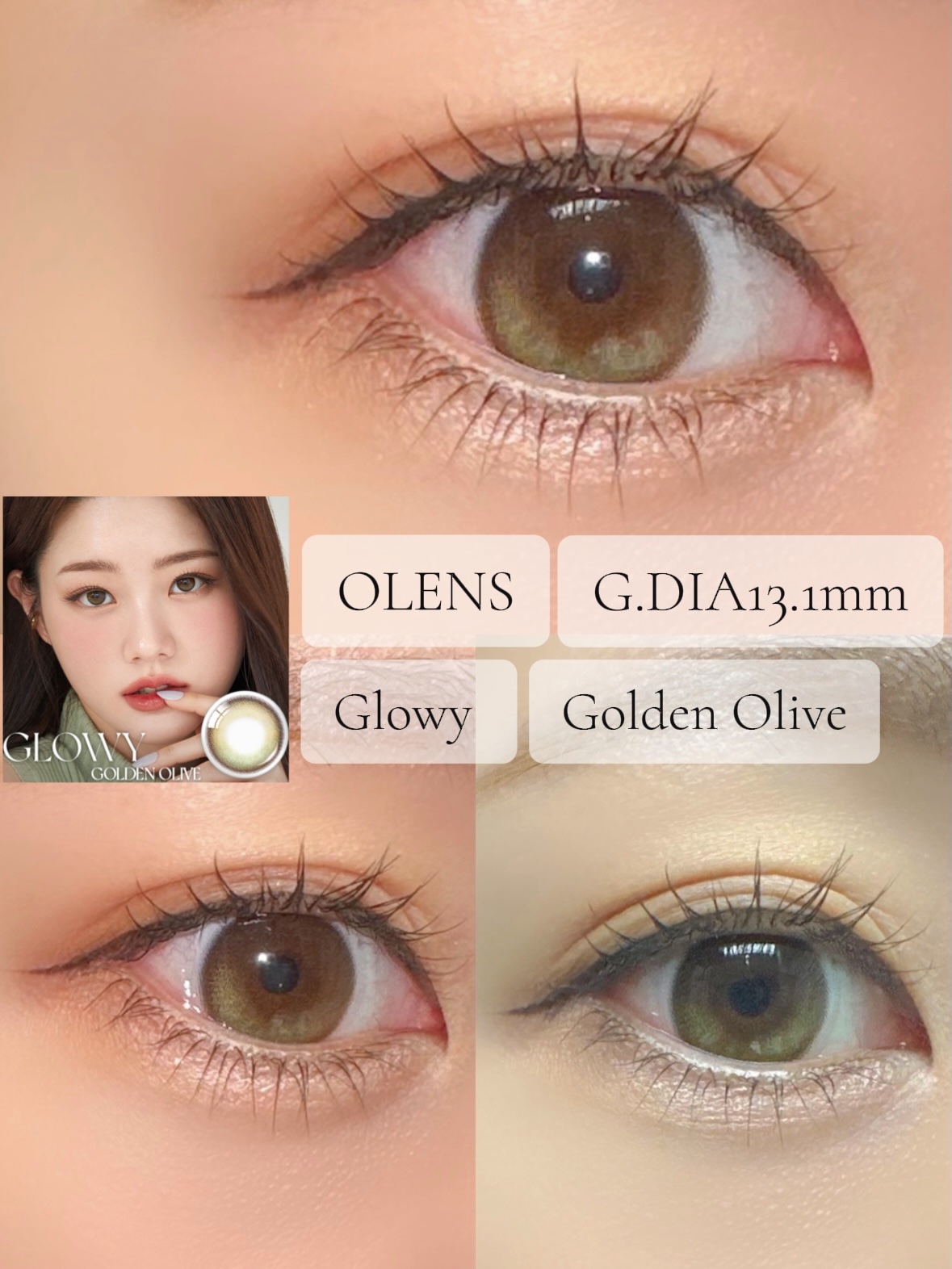 Ending 1day/OLENS/ワンデー（１DAY）カラコンを使ったクチコミ（2枚目）