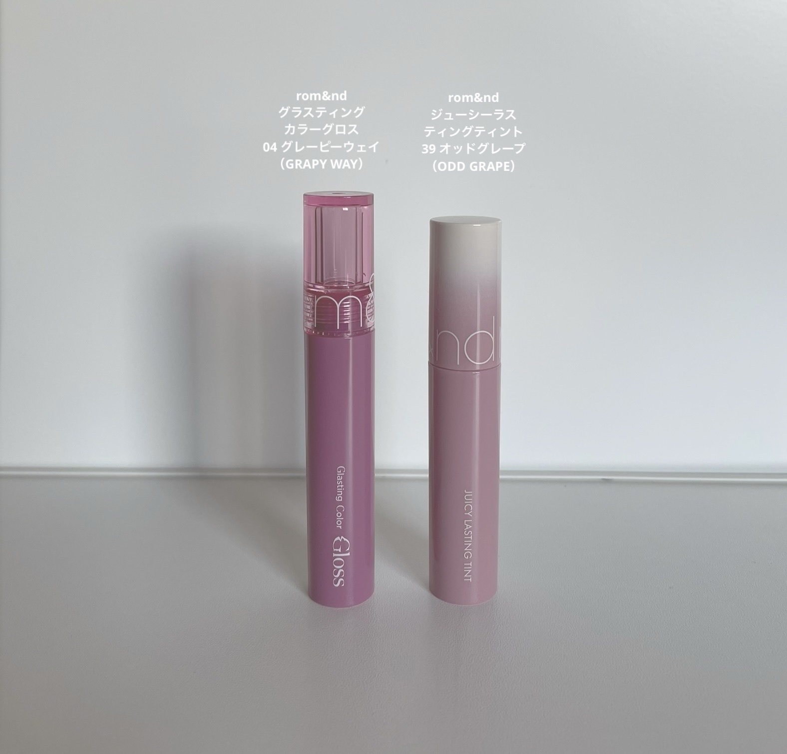 ジューシーラスティングティント/rom&nd/リップティントを使ったクチコミ（2枚目）