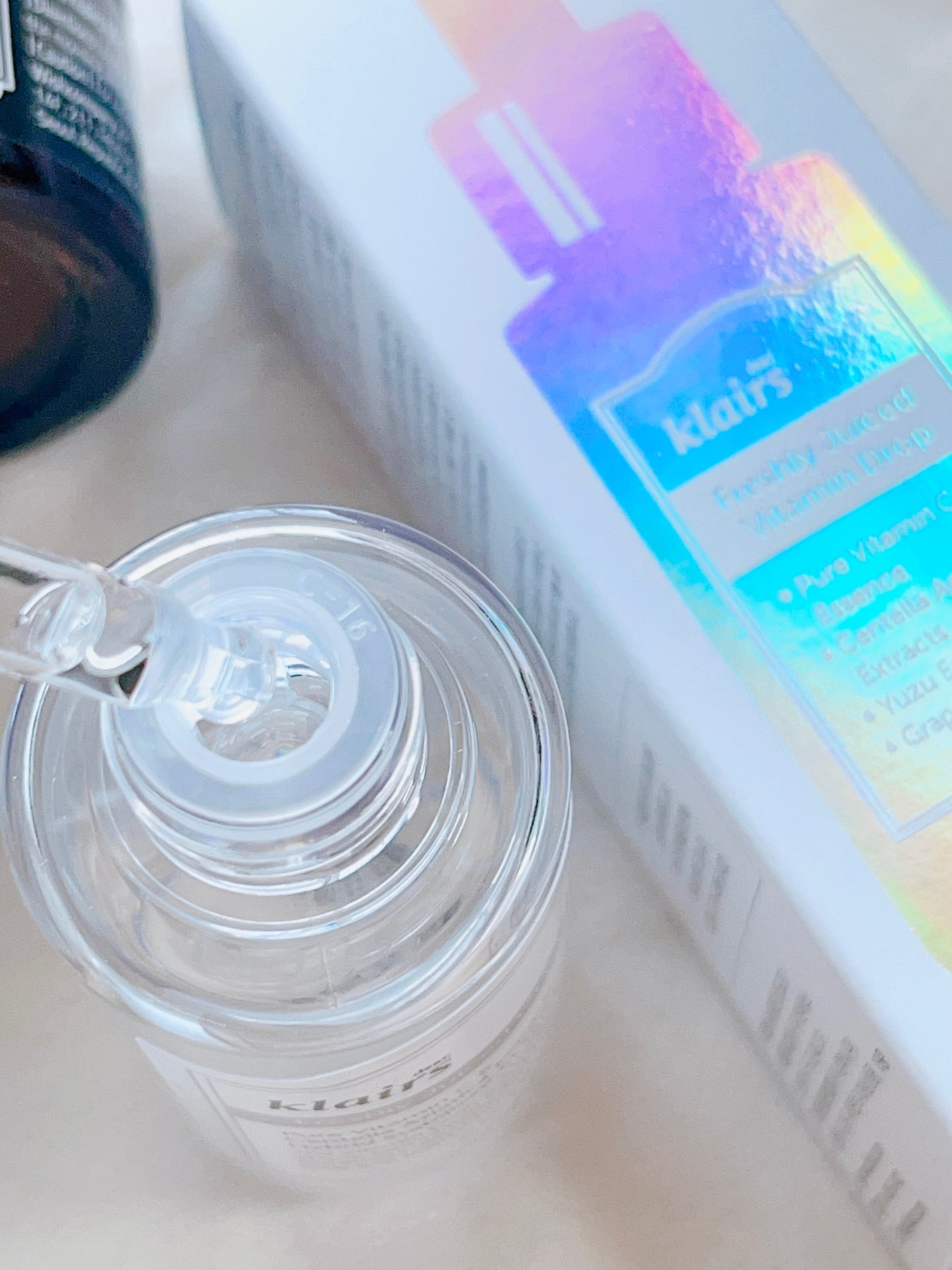 フレッシュリージュースドビタミンドロップ(35ml)/Klairs/美容液を使ったクチコミ(2枚目)