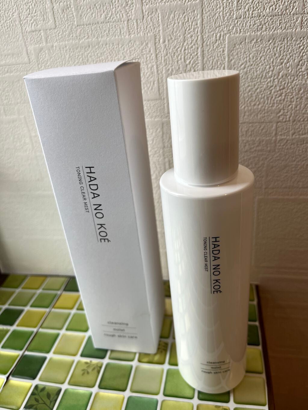 TONING CLEAR MIST/HADA NO KOE/その他洗顔料を使ったクチコミ(1枚目)