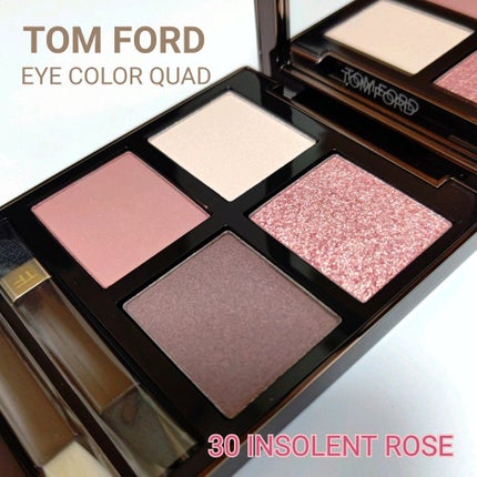 TOMFORDアイカラー クォード インソレントローズ限定品 新色レビュー】アイ カラー クォード|TOM FORD BEAUTYの口コミ