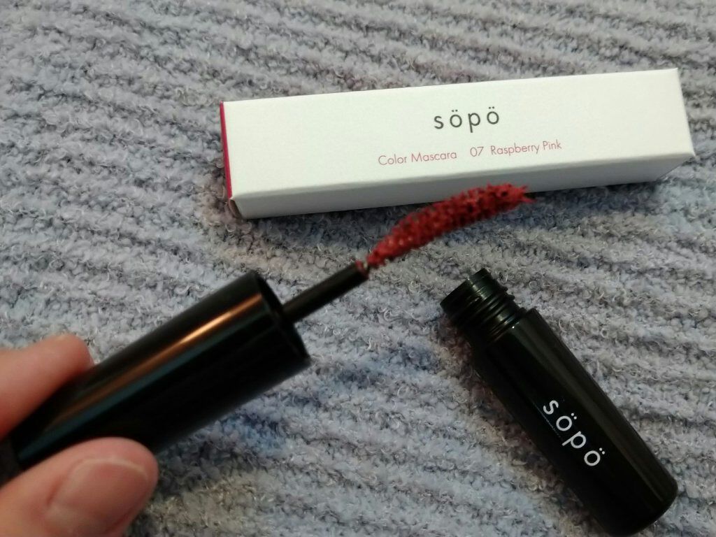カラーマスカラ/sopo/マスカラを使ったクチコミ（1枚目）