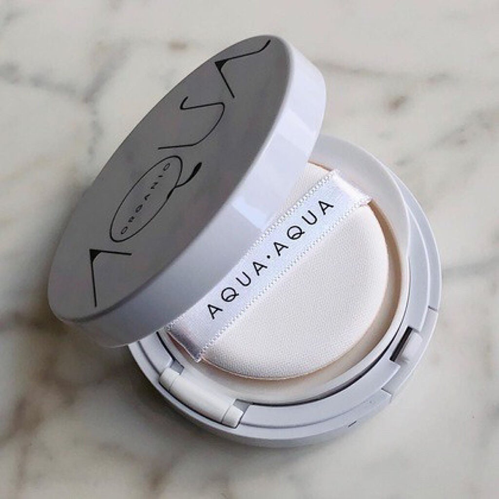 オーガニッククッションコンパクト/アクア・アクア/クッションファンデーションを使ったクチコミ(2枚目)