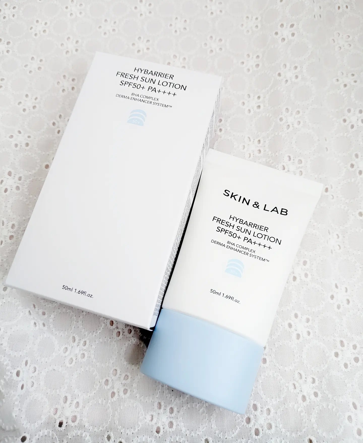 ハイバリアフレッシュサンローション/SKIN&LAB/日焼け止めミルクを使ったクチコミ（1枚目）