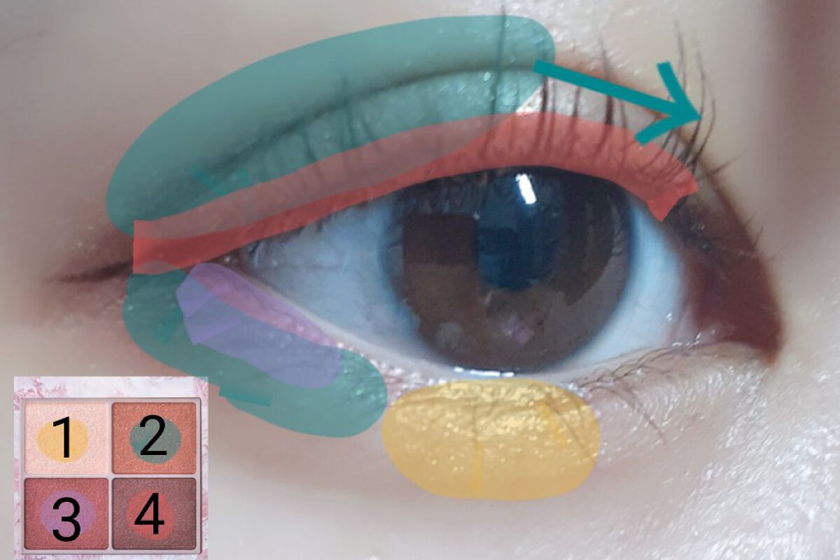 極細アイライナーEX/CEZANNE/リキッドアイライナーを使ったクチコミ（2枚目）