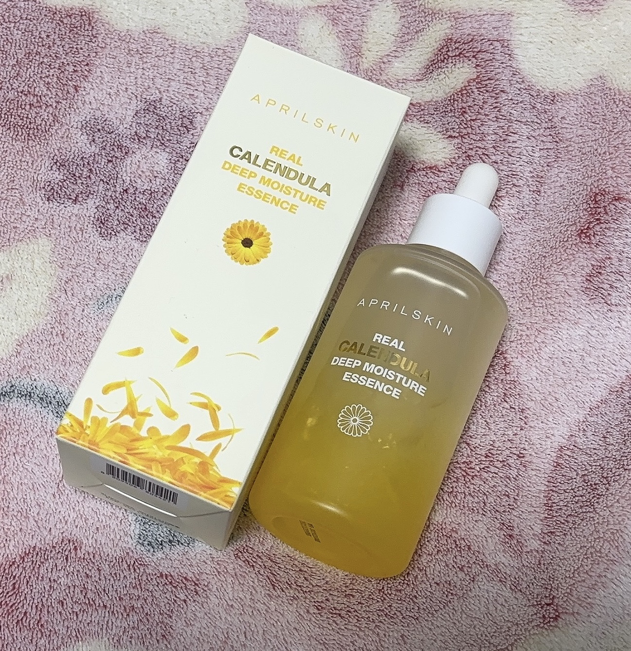 リアル カレンデュラディープモイスチャーエッセンス/APRILSKIN/美容液を使ったクチコミ（1枚目）