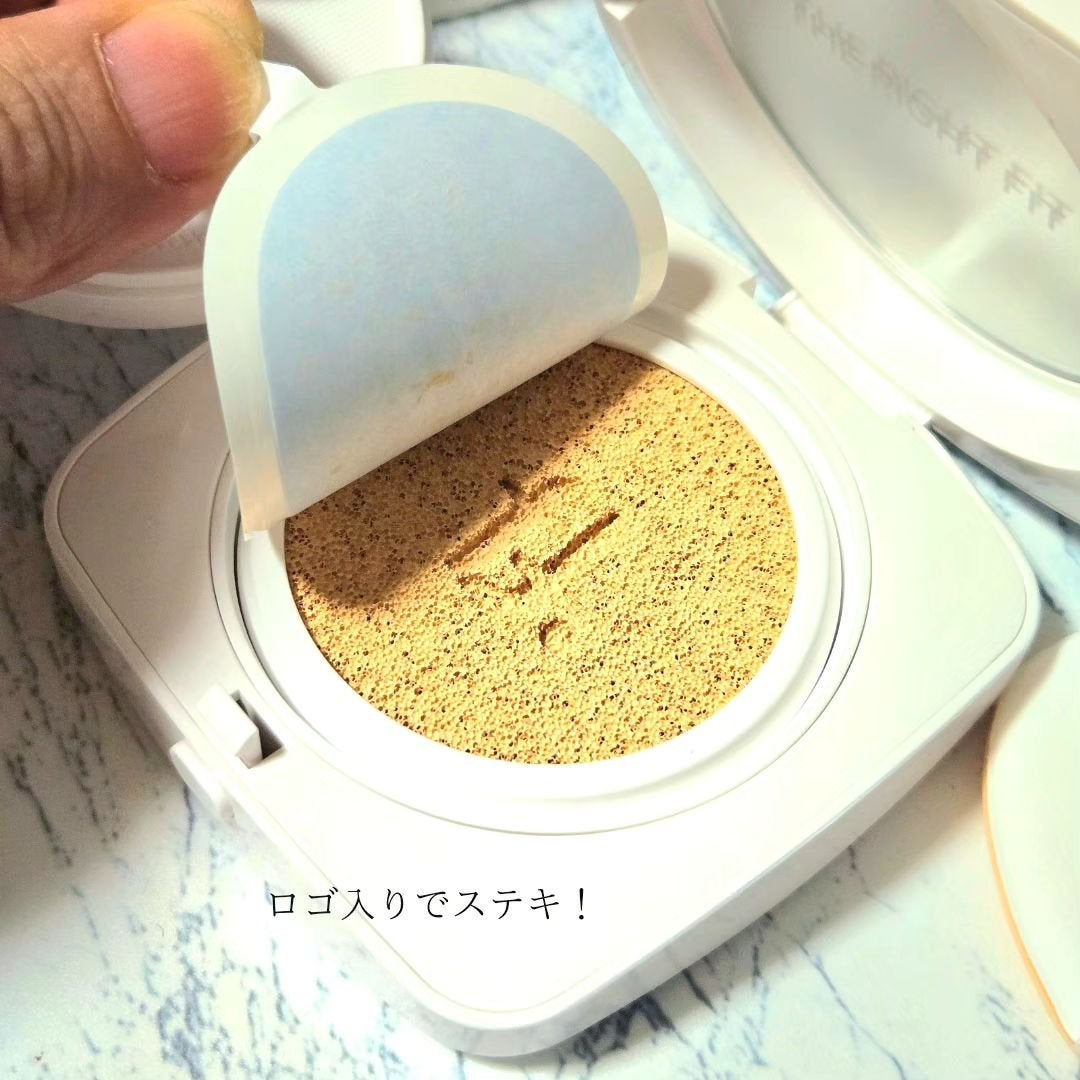 レイヤリングフィットカバークッションEX/TFIT/クッションファンデーションを使ったクチコミ(3枚目)