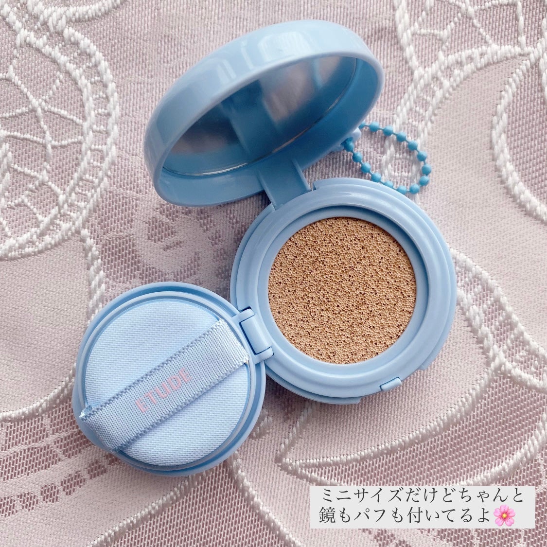 クラウドフィルタークッション/ETUDE/クッションファンデーションを使ったクチコミ(3枚目)