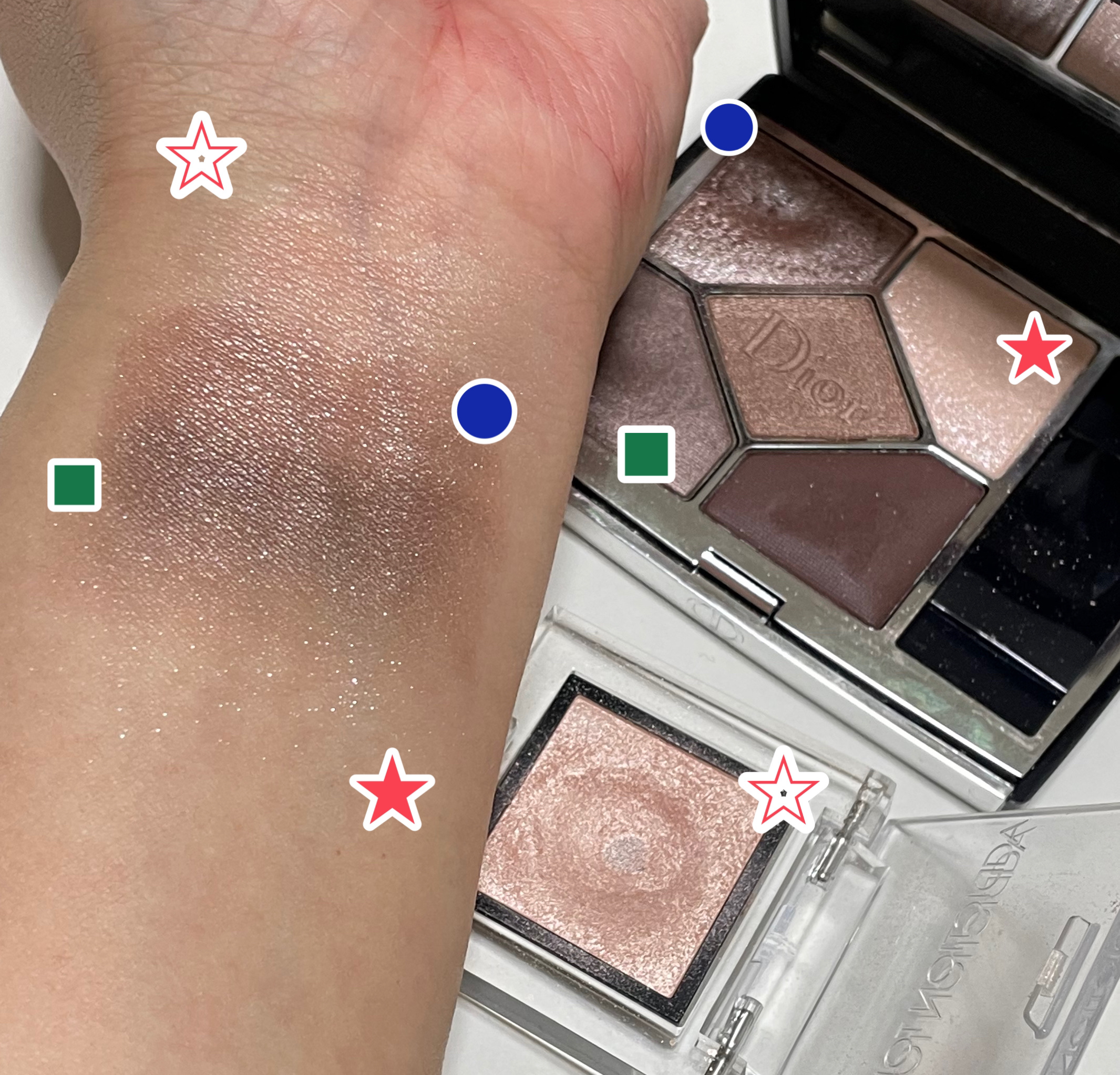 アディクション ザ アイシャドウ パール/ADDICTION/単色アイシャドウを使ったクチコミ（2枚目）