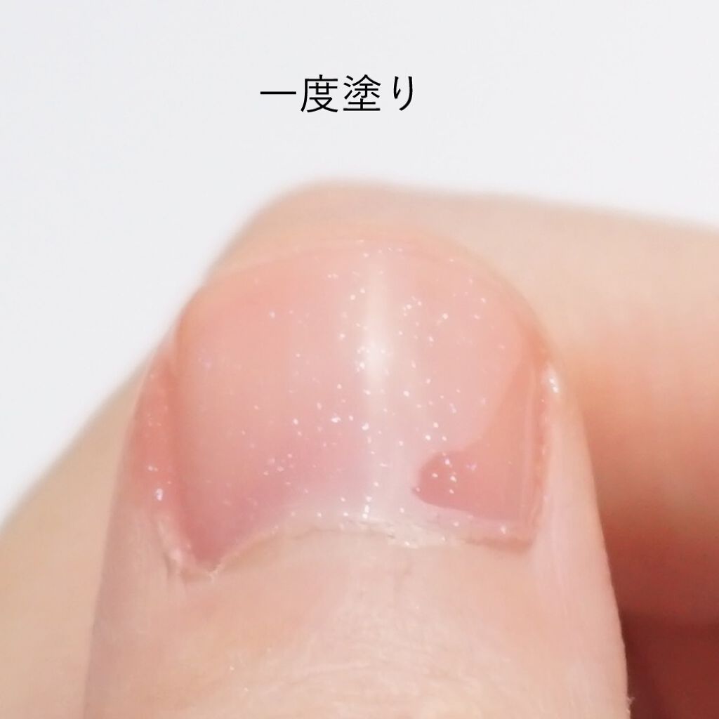 パーフェクトネイルコート カラー GL03 ダズリングコーラル/M･N･B･B/オールインワンネイルを使ったクチコミ（3枚目）