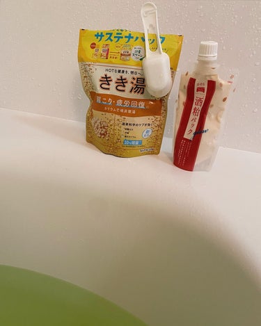 きき湯 きき湯 カリウム芒硝炭酸湯のクチコミ「🛀🛁

すっかり、きき湯沼♨️
多分今シーズンは飽きるまできき湯沼♨️

疲れ重視でカートイン.....」（1枚目）