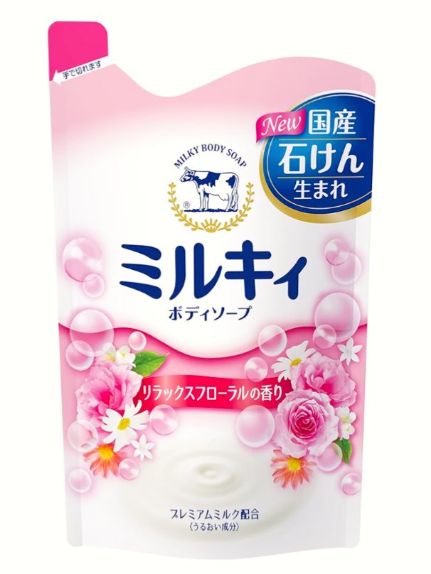 ミルキィボディソープ フローラルソープの香り 詰替用 400ml/ミルキィ/ボディソープを使ったクチコミ（1枚目）