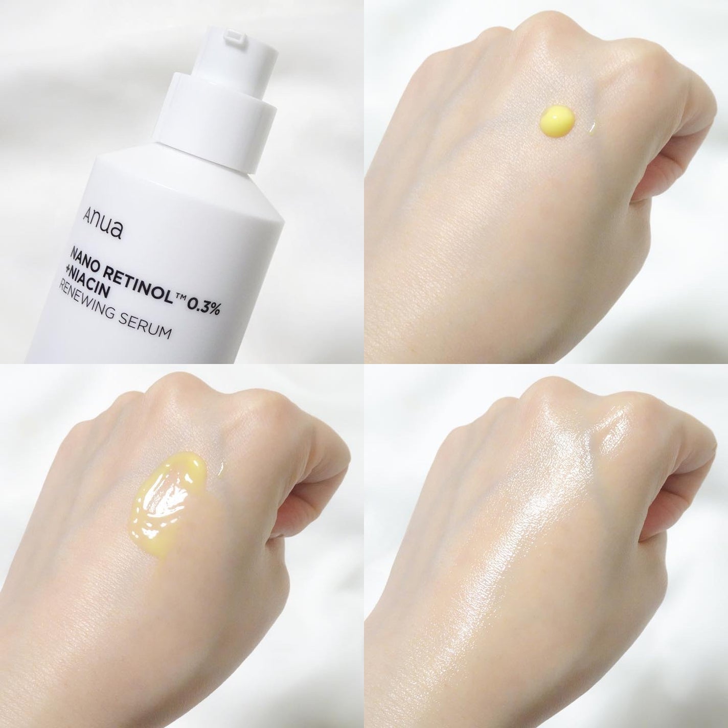 レチノール0.3 ナイアシンリニューイングセラム/Anua/美容液を使ったクチコミ(2枚目)