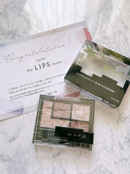 バーチャルアイズメイカー/KATE/アイシャドウパレットを使ったクチコミ(2枚目)