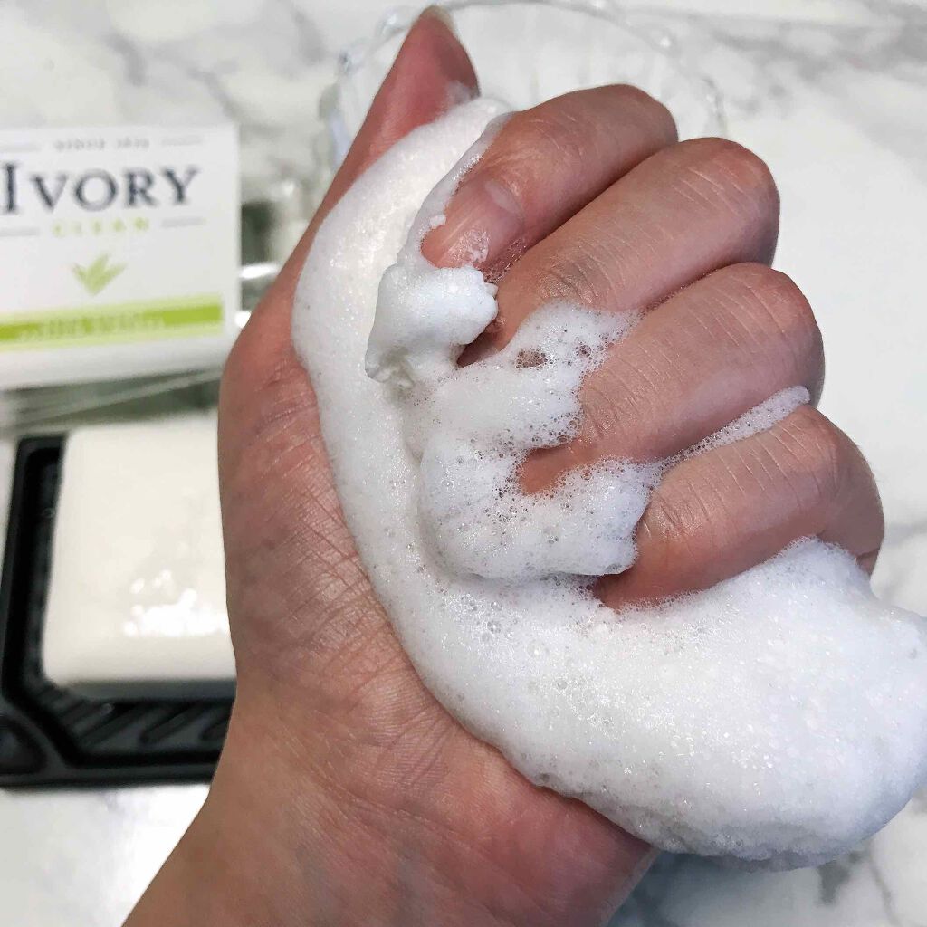アイボリー石鹸 アロエ/IVORY(アイボリー)/ボディ石鹸を使ったクチコミ（3枚目）