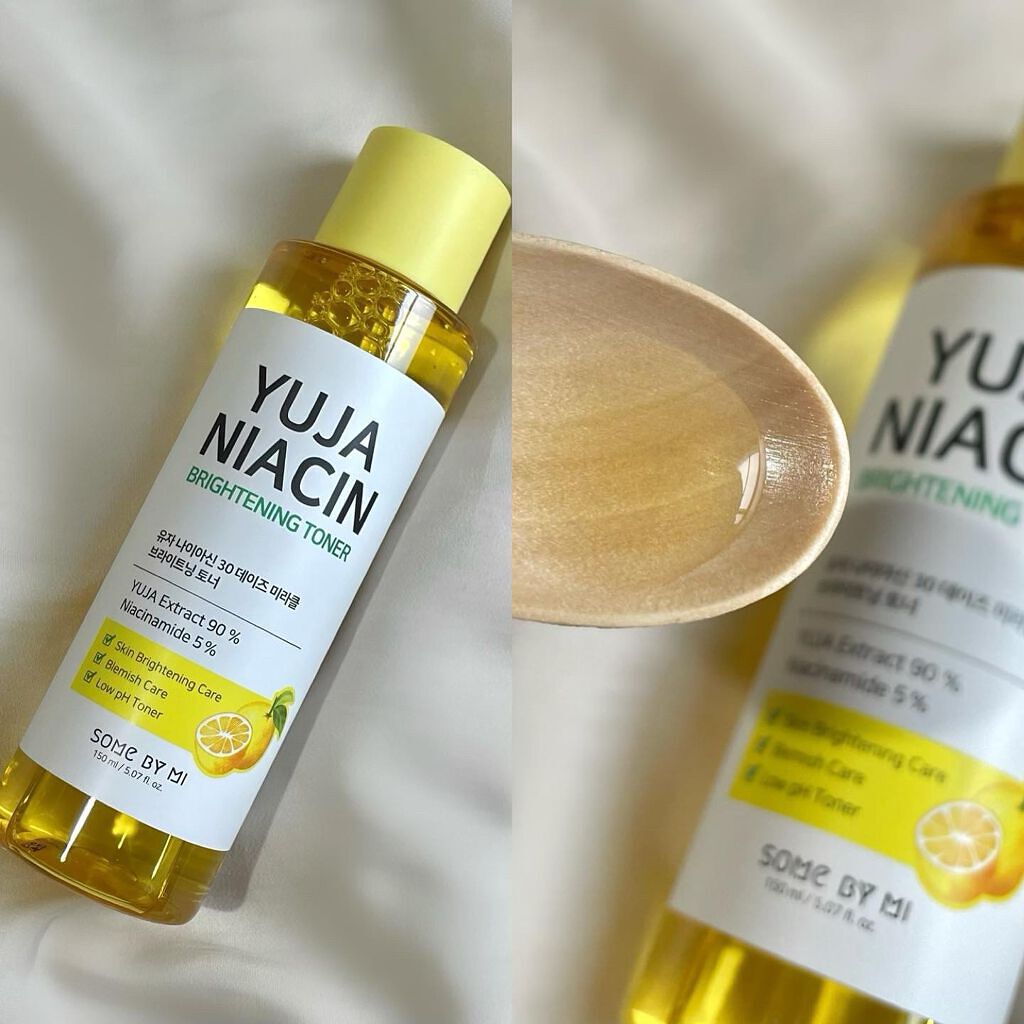 ユズナイアシン30 デイズ ミラクルブライトニング トナー/SOME BY MI/化粧水を使ったクチコミ（3枚目）