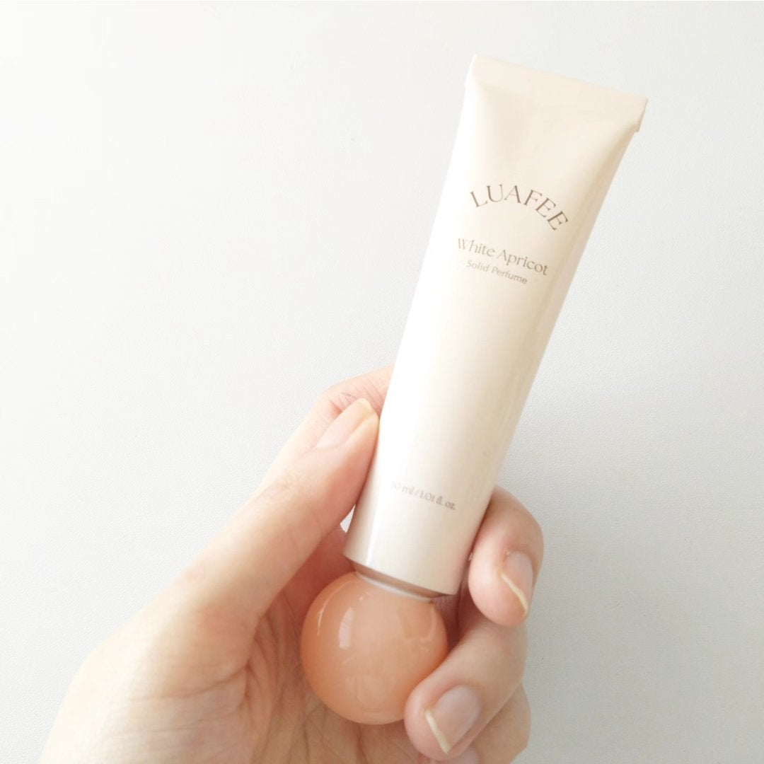 ソリッド パフューム ホワイトアプリコット/LUAFEE/練り香水を使ったクチコミ(7枚目)