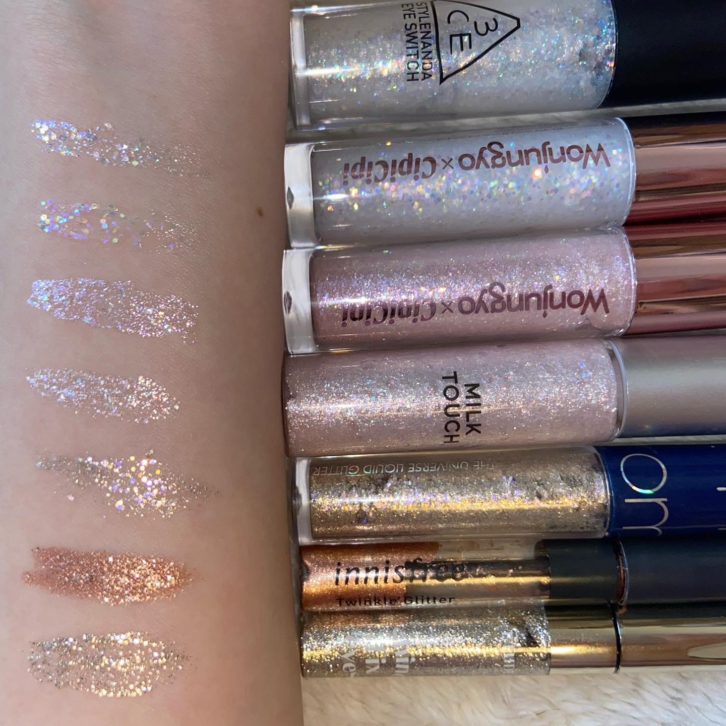 3CE アイスイッチ/3CE/グリッターを使ったクチコミ（2枚目）