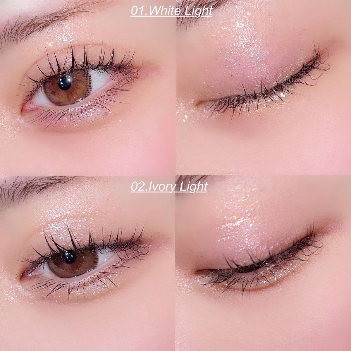 ライトキャッチャーリキッドグリッター/Flynn/グリッターを使ったクチコミ（3枚目）