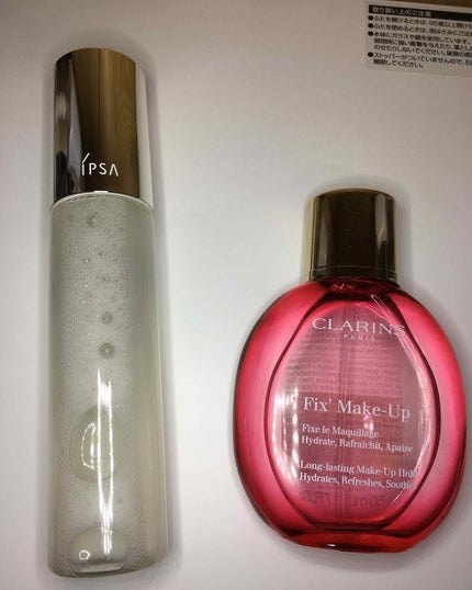 フィックス メイクアップ/CLARINS/ミスト状化粧水を使ったクチコミ(1枚目)