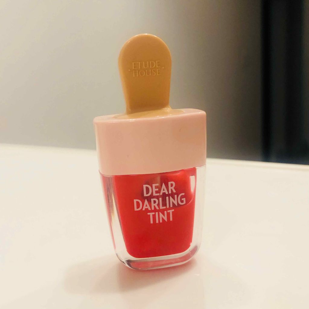 ディアダーリン ウォータージェルティント (アイスティント)/ETUDE/口紅を使ったクチコミ(1枚目)