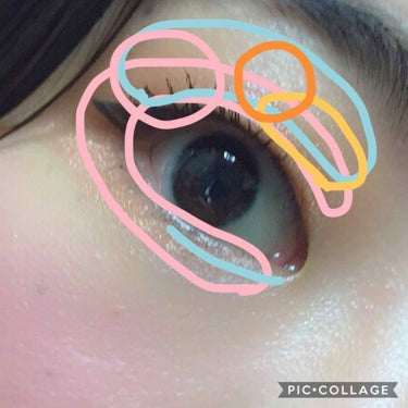 UR GLAM　BLOOMING EYE COLOR PALETTE/U R GLAM/アイシャドウパレットを使ったクチコミ（2枚目）