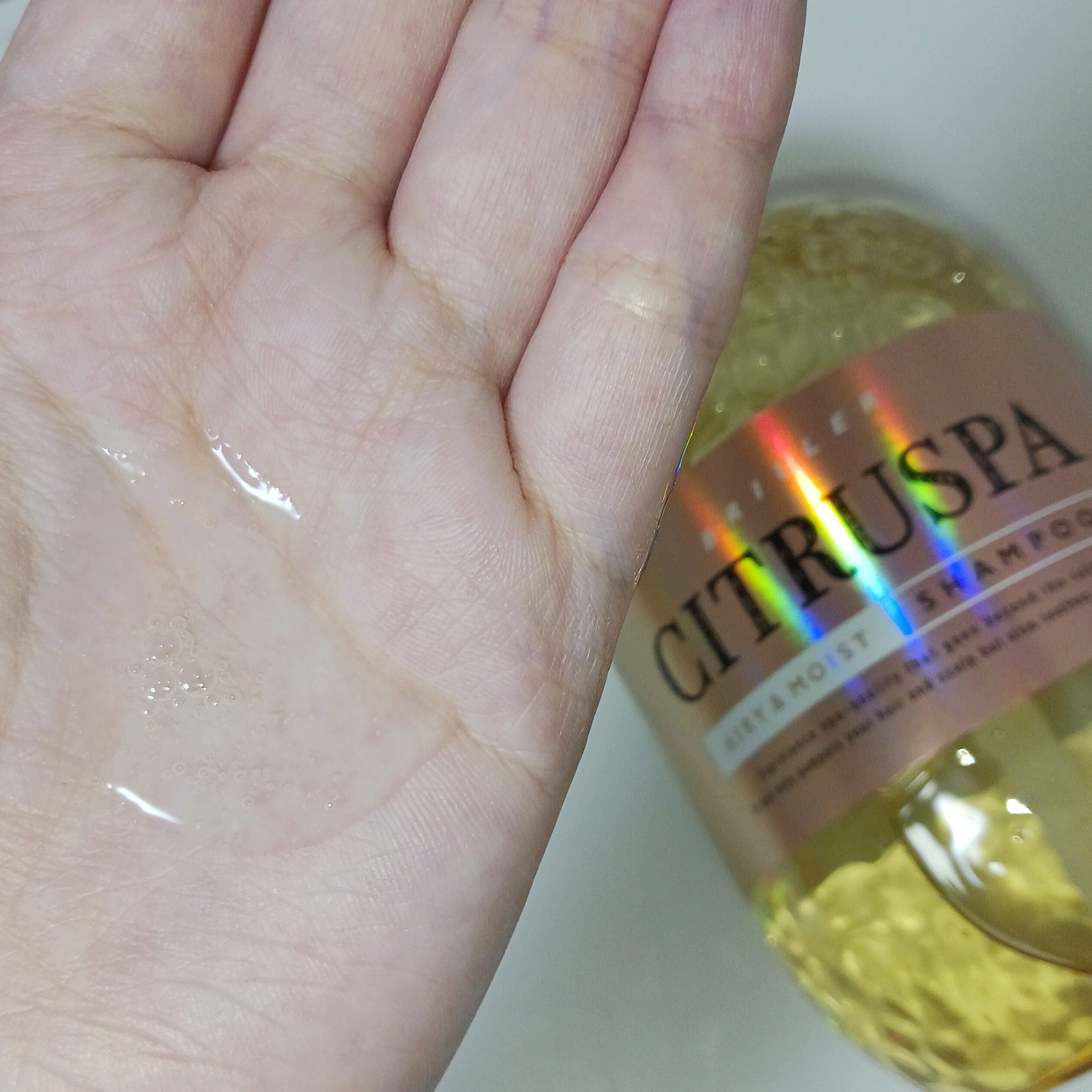 シトラスパ エアリー&モイスト シャンプー/トリートメント/CITRUSPA/市販シャンプーを使ったクチコミ（2枚目）