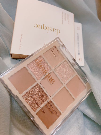 シャドウパレット/dasique/アイシャドウパレットを使ったクチコミ(1枚目)