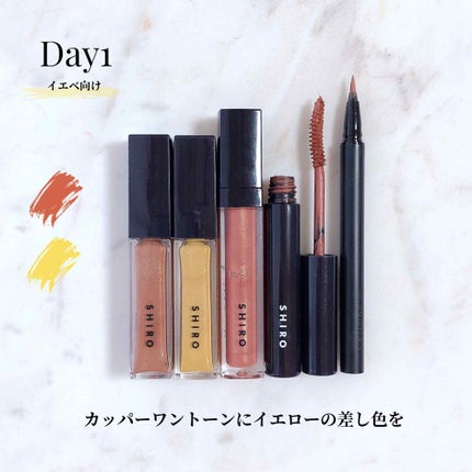 カレンデュラアイシャドウリキッド/SHIRO/リキッドアイシャドウを使ったクチコミ(5枚目)