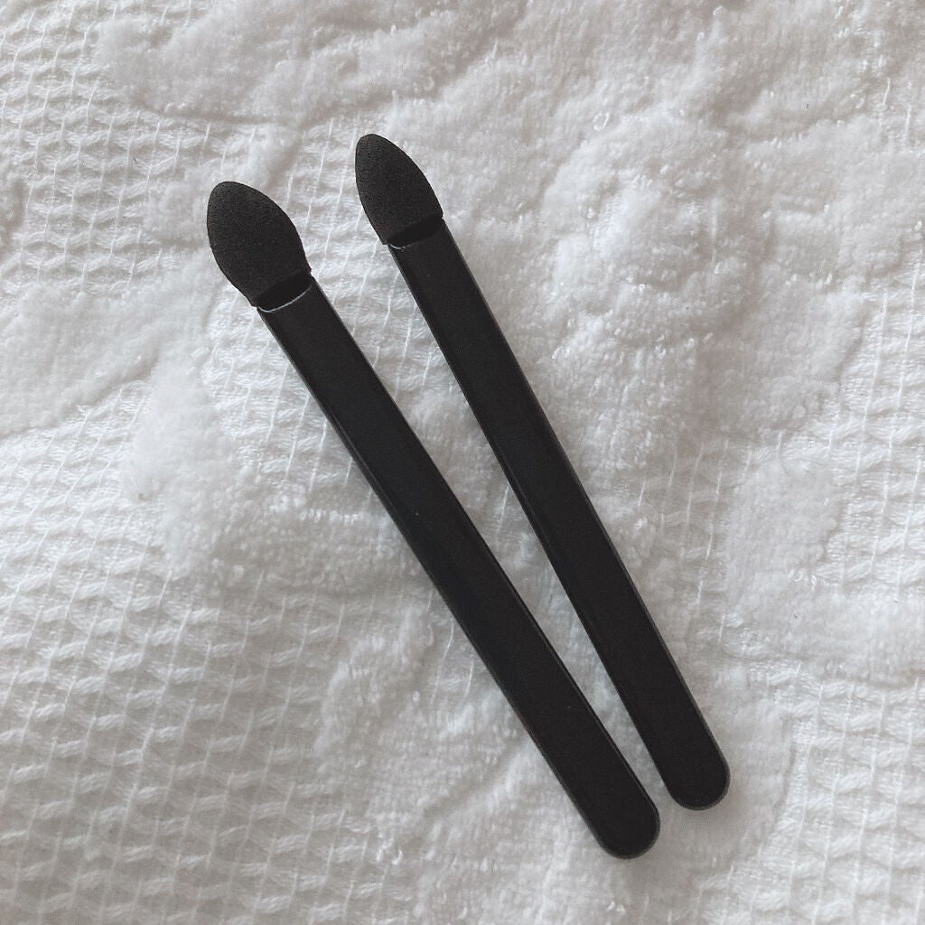 UR GLAM DOUBLE EYESHADOW TIP SET(ダブルアイシャドウチップセット)/U R GLAM/メイクブラシを使ったクチコミ(2枚目)