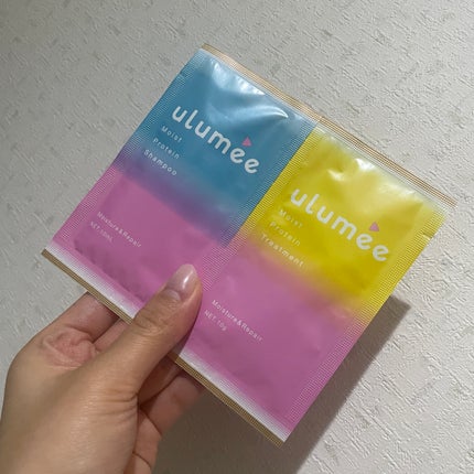 モイストプロテインシャンプー/トリートメント/ulumee/市販シャンプーを使ったクチコミ(1枚目)